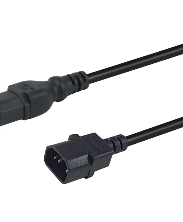 Equip IEC C14 - IEC C15 Cable 3m Μαύρο 112171 112171