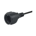 Equip Schuko - Schuko Cable 3m Μαύρο 112181 112181 - Image 2