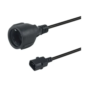 Equip IEC C14 - Schuko Cable 0.25m Μαύρο 112106 112106