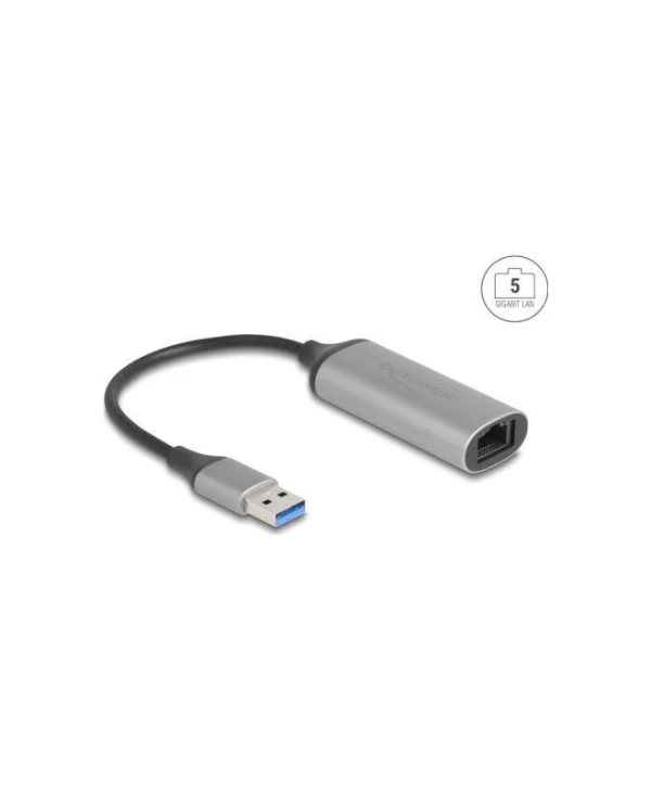 DeLock 81571 USB-C Αντάπτορας Δικτύου για Ενσύρματη σύνδεση Ethernet 81571
