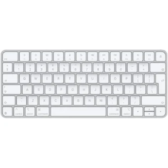 Apple Magic Ασύρματο Bluetooth Πληκτρολόγιο Αγγλικό UK Συμβατό με Mac Λευκό
