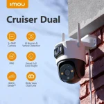 Imou Cruiser Dual IP Dual Κάμερα Παρακολούθησης Wi-Fi 5+5MP Αδιάβροχη με Αμφίδρομη Επικοινωνία και Φακό 3.6mm - Image 8