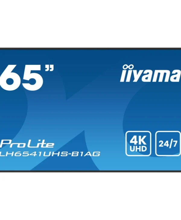 Iiyama LH6541UHS-B1AG Public Display LED 64.5" LH6541UHS-B1AG