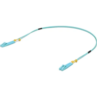 Ubiquiti Καλώδιο Οπτικής Ίνας LC-LC 0.5m Τιρκουάζ 1τμχ