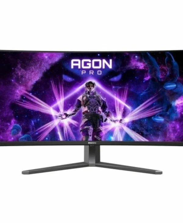 AOC AG346UCD Ultrawide QD-OLED HDR Curved Monitor 34" QHD 3440x1440 175Hz με Χρόνο Απόκρισης 0.03ms GTG AG346UCD