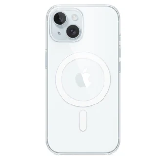 Apple Clear Case With Magsafe Back Cover Διάφανο (iPhone 15)