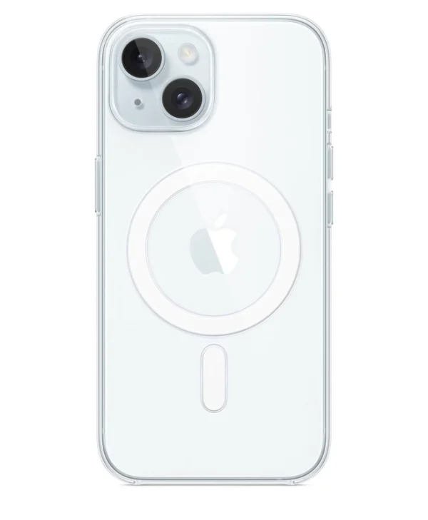 Apple Clear Case With Magsafe Back Cover Διάφανο (iPhone 15)