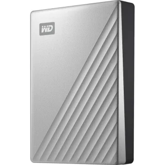 Western Digital My Passport Ultra For Mac USB 3.0 / USB-C Εξωτερικός HDD 4TB 2.5" Ασημί