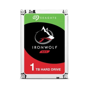 Seagate Ironwolf 1TB HDD Σκληρός Δίσκος 3.5" SATA III 5900rpm με 256MB Cache για NAS