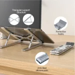 Unitek Βάση Στήριξης για Laptop Ασημί (OT155SL) OT155SL - Image 4
