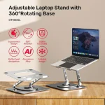 Unitek OT180SL01 Βάση Στήριξης για Laptop έως 16" Ασημί OT180SL01 - Image 5