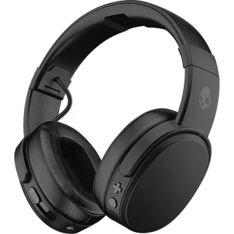 Skullcandy Crusher Wireless Over Ear Ακουστικά με 40 ώρες Λειτουργίας Μαύρα