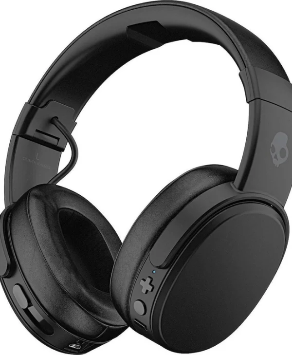 Skullcandy Crusher Wireless Over Ear Ακουστικά με 40 ώρες Λειτουργίας Μαύρα