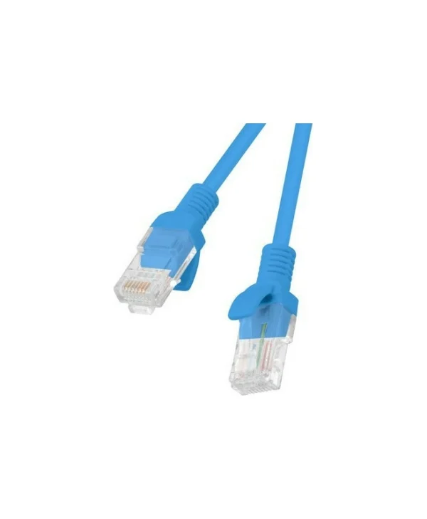 Lanberg U/UTP Cat.5e Καλώδιο Δικτύου Ethernet 0.5m Μπλε 1τμχ