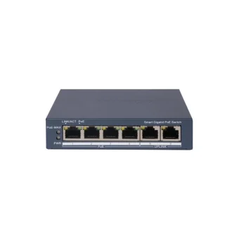 Hikvision DS-3E1506P-EI(O-STD) Managed L2 PoE+ Switch με 4 Θύρες Gigabit (1Gbps) Ethernet
