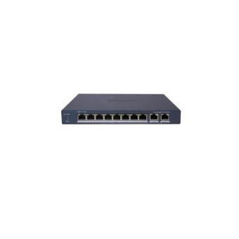 Hikvision DS-3E1510P-EI v2 Managed PoE+ Switch με 2 Θύρες Gigabit (1Gbps) Ethernet