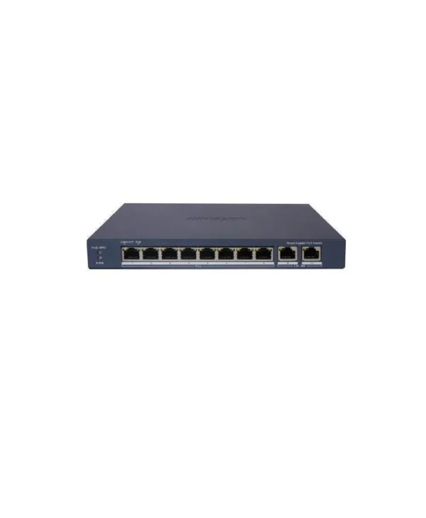 Hikvision DS-3E1510P-EI v2 Managed PoE+ Switch με 2 Θύρες Gigabit (1Gbps) Ethernet