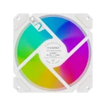 Xilence XF066 Case Fan 120mm με ARGB Φωτισμό και Σύνδεση 4-Pin PWM Λευκό XF066 - Image 3