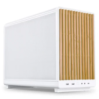 Lian Li DAN A3 Micro Tower Κουτί Υπολογιστή Wood White