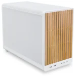 Lian Li DAN A3 Micro Tower Κουτί Υπολογιστή Wood White - Image 2