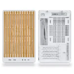 Lian Li DAN A3 Micro Tower Κουτί Υπολογιστή Wood White - Image 6