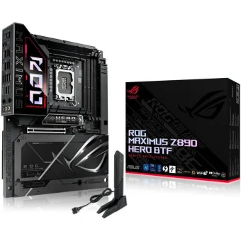 Asus ROG MAXIMUS Z890 HERO BTF Wi-Fi Motherboard ATX με Intel 1851 Socket 90MB1KG0-M0EAY0 90MB1KG0-M0EAY0