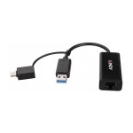 Lindy 43412 USB-C Αντάπτορας Δικτύου για Ενσύρματη σύνδεση Ethernet 43412 - Image 2