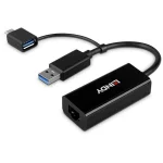 Lindy 43412 USB-C Αντάπτορας Δικτύου για Ενσύρματη σύνδεση Ethernet 43412 - Image 5