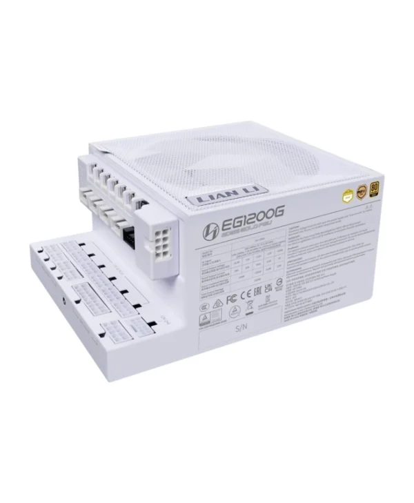 Lian Li EG1200 1200W Λευκό Τροφοδοτικό Υπολογιστή Full Modular 80 Plus Gold
