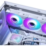 Phanteks Glacier One 360M25 Gen2 Υδρόψυξη Επεξεργαστή Τριπλού Ανεμιστήρα 120mm για Socket AM4/AM5/1700/1200 με DRGB Φωτισμό Λευκή - Image 2