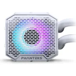 Phanteks Glacier One 360M25 Gen2 Υδρόψυξη Επεξεργαστή Τριπλού Ανεμιστήρα 120mm για Socket AM4/AM5/1700/1200 με DRGB Φωτισμό Λευκή - Image 4