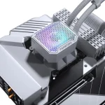 Phanteks Glacier One 360M25 Gen2 Υδρόψυξη Επεξεργαστή Τριπλού Ανεμιστήρα 120mm για Socket AM4/AM5/1700/1200 με DRGB Φωτισμό Λευκή - Image 8
