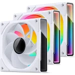 Jonsbo ZK-120WR Reverse Case Fan με ARGB Φωτισμό και Σύνδεση 4-Pin PWM 3τμχ Λευκό