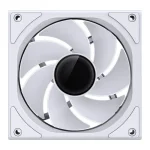 Jonsbo ZK-120WR Reverse Case Fan με ARGB Φωτισμό και Σύνδεση 4-Pin PWM 3τμχ Λευκό - Image 3