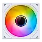 Jonsbo ZK-120WR Reverse Case Fan με ARGB Φωτισμό και Σύνδεση 4-Pin PWM 3τμχ Λευκό - Image 5