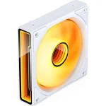 Jonsbo ZK-120W Case Fan με ARGB Φωτισμό και Σύνδεση 3-Pin / 4-Pin PWM 3τμχ Λευκό - Image 2