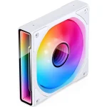 Jonsbo ZK-120W Case Fan με ARGB Φωτισμό και Σύνδεση 3-Pin / 4-Pin PWM 3τμχ Λευκό - Image 4