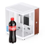 Jonsbo TK-0 Gaming Mini Tower Κουτί Υπολογιστή με Πλαϊνό Παράθυρο Λευκό - Image 4