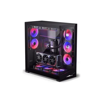 Phanteks NV9 MKII Full Tower Κουτί Υπολογιστή με Πλαϊνό Παράθυρο και RGB Φωτισμό Μαύρο