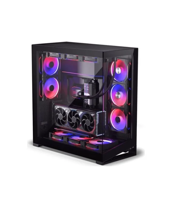 Phanteks NV9 MKII Full Tower Κουτί Υπολογιστή με Πλαϊνό Παράθυρο και RGB Φωτισμό Μαύρο