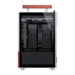 Jonsbo T6 Mini Tower Κουτί Υπολογιστή με Πλαϊνό Παράθυρο Ασημί - Image 3