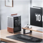 Jonsbo T6 Mini Tower Κουτί Υπολογιστή με Πλαϊνό Παράθυρο Ασημί - Image 5