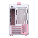 Jonsplus Z20 Mini Tower Κουτί Υπολογιστή με Πλαϊνό Παράθυρο White/Pink - Image 6