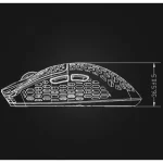Vancer Akitsu Carbon Fiber Ασύρματο Gaming Ποντίκι 26000 DPI Μαύρο - Image 6