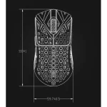Vancer Akitsu Carbon Fiber Ασύρματο Gaming Ποντίκι 26000 DPI Μαύρο - Image 7