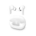 Energy Sistem Serenity ANC In-ear Bluetooth Handsfree Ακουστικά με Αντοχή στον Ιδρώτα και Θήκη Φόρτισης Λευκά