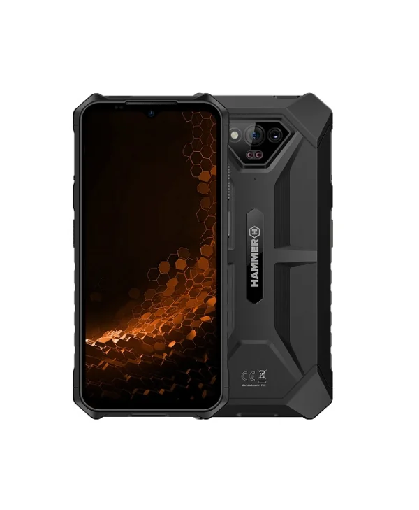 Hammer Iron V Dual SIM (6/64GB) Ανθεκτικό Smartphone Μαύρο