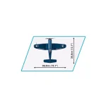 Cobi Τουβλάκια Historical Collection Korean War F4u-4 Corsair για 7+ Ετών 330τμχ - Image 7