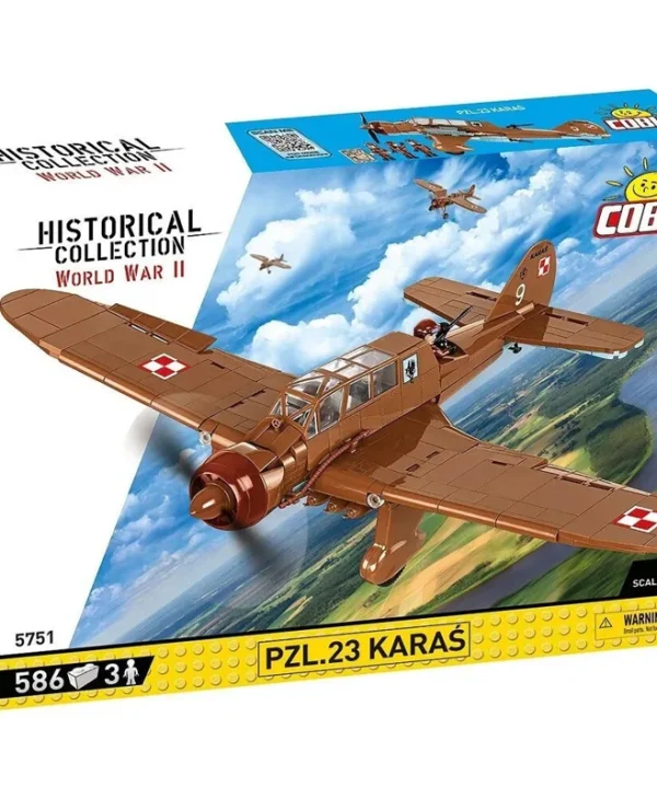 Cobi Τουβλάκια PZL.23 Karaś για 8+ Ετών 586τμχ