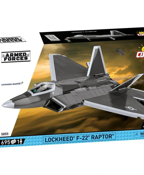 Cobi Τουβλάκια Armed Forces Lockheed F-22 Raptor για 7+ Ετών 695τμχ